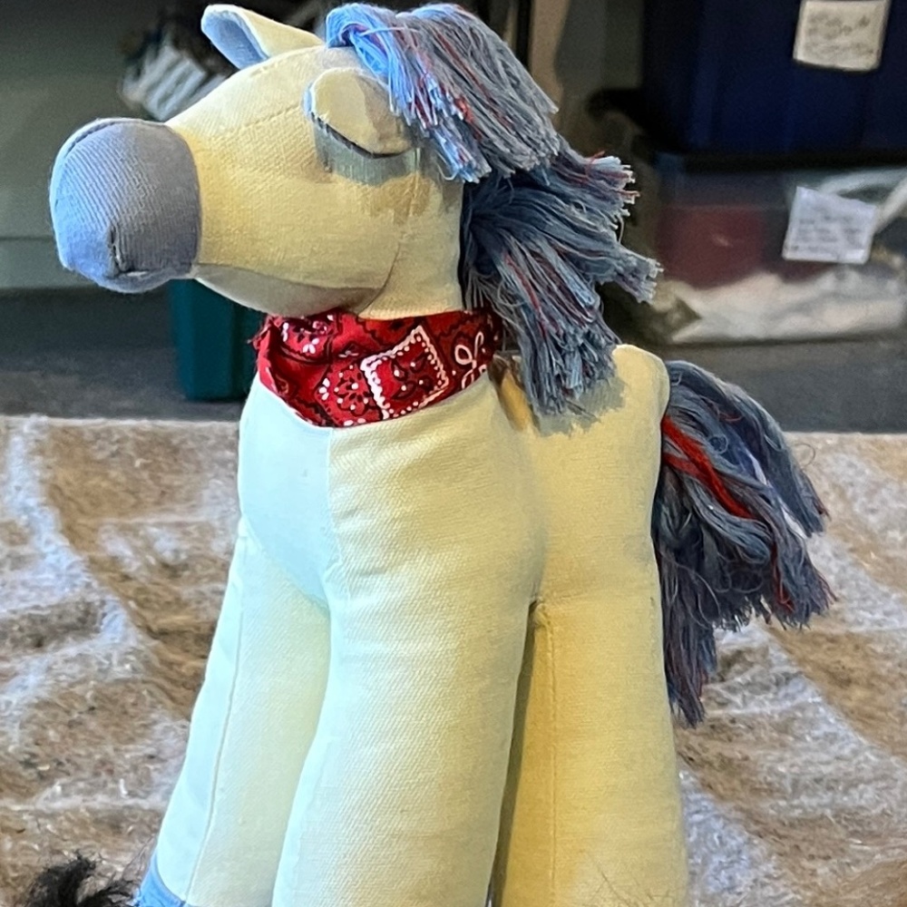 Bestever Funny Feet Long Legged Horse 12" New